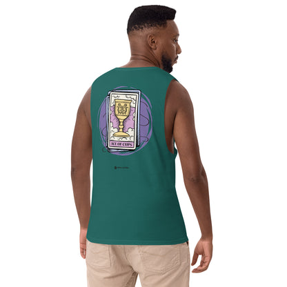 Men’s drop arm tank top