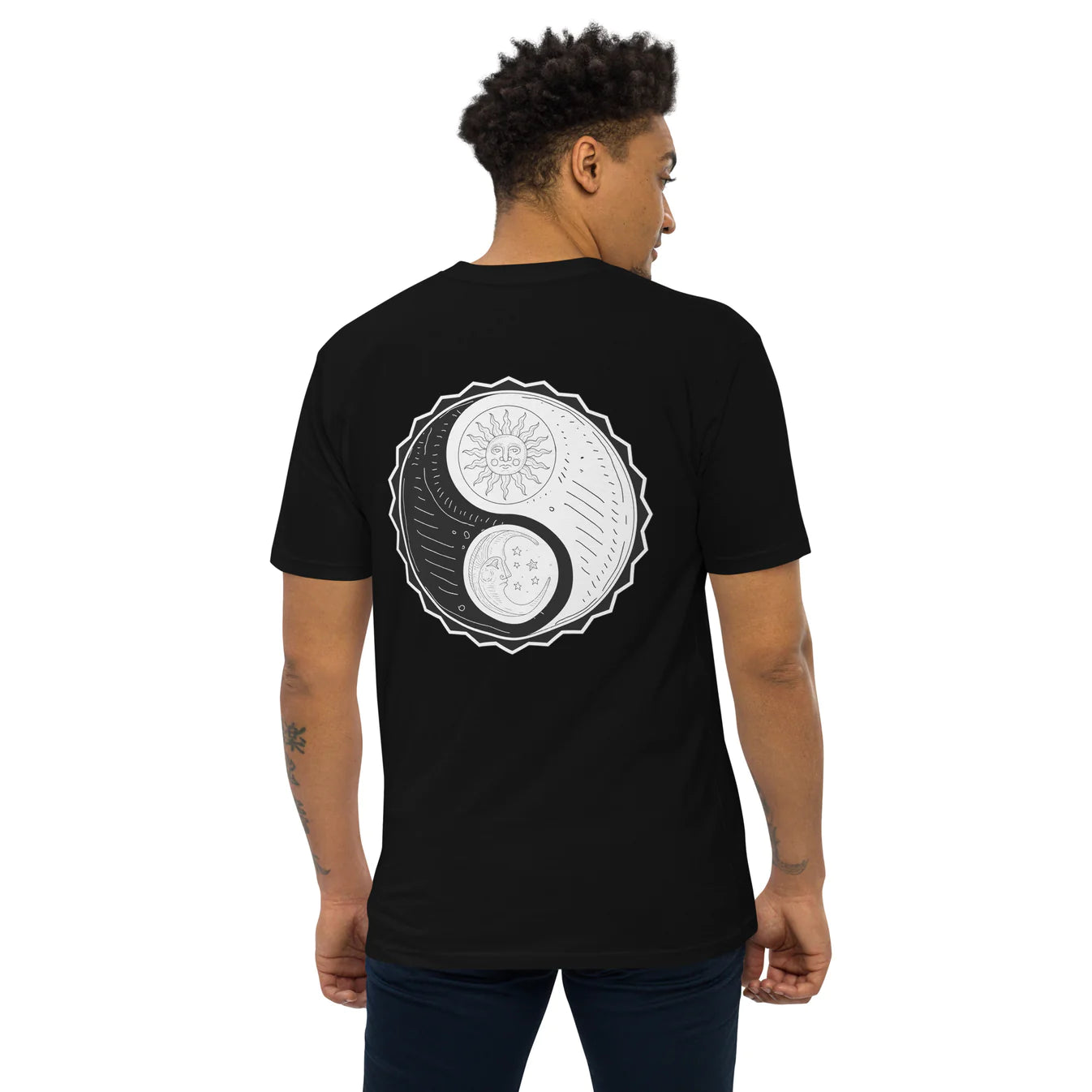 Premium Organic Heavyweight Tee / Ying & Yang