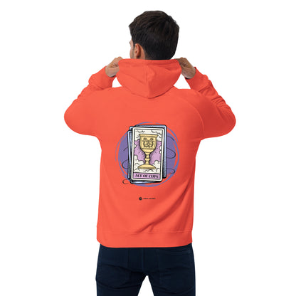 Organic Heavyweight Hoodie / Ace of cups