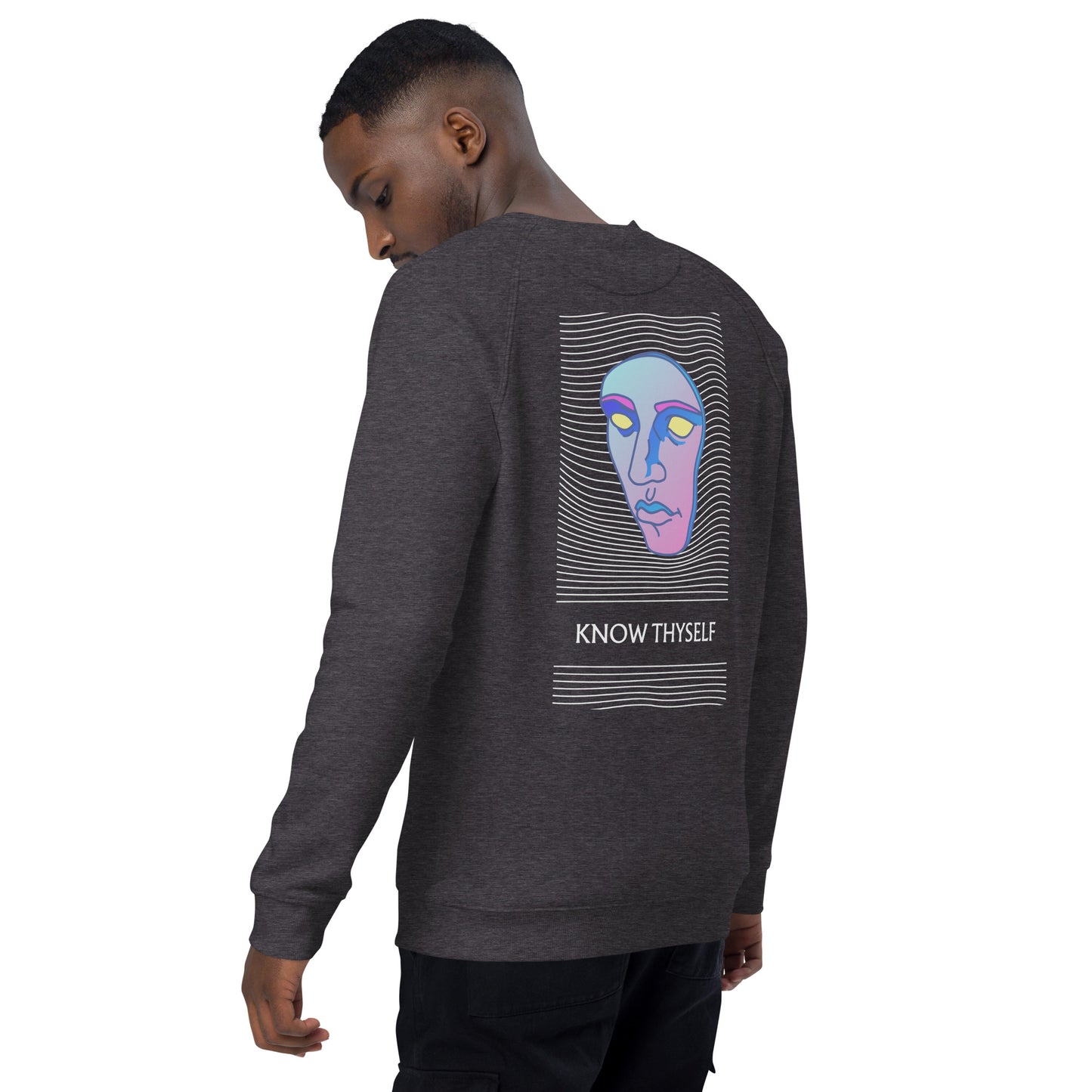 Premium Organic Heavyweight Sweatshirt / Know thyself