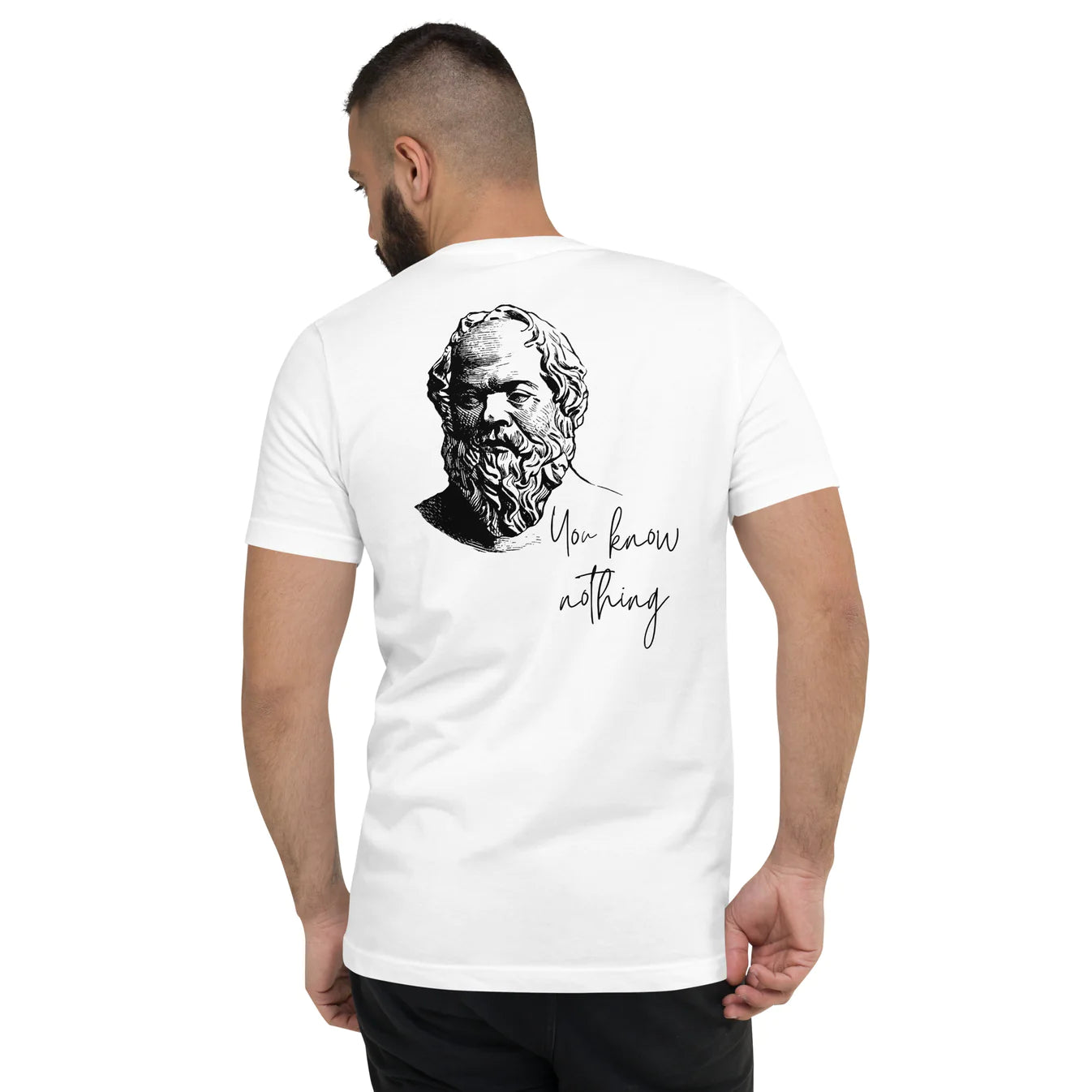 Premium Organic Heavyweight Tee / Socrates